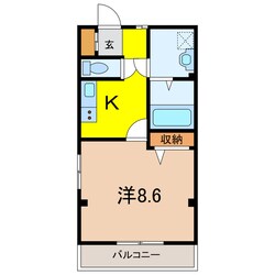 アートオン 東刈谷Ⅱの物件間取画像